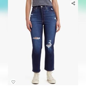 Levi's Ribcage Straight Ankle Jeans